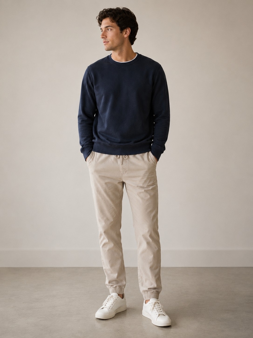 GAP Men's Khaki  Joggers